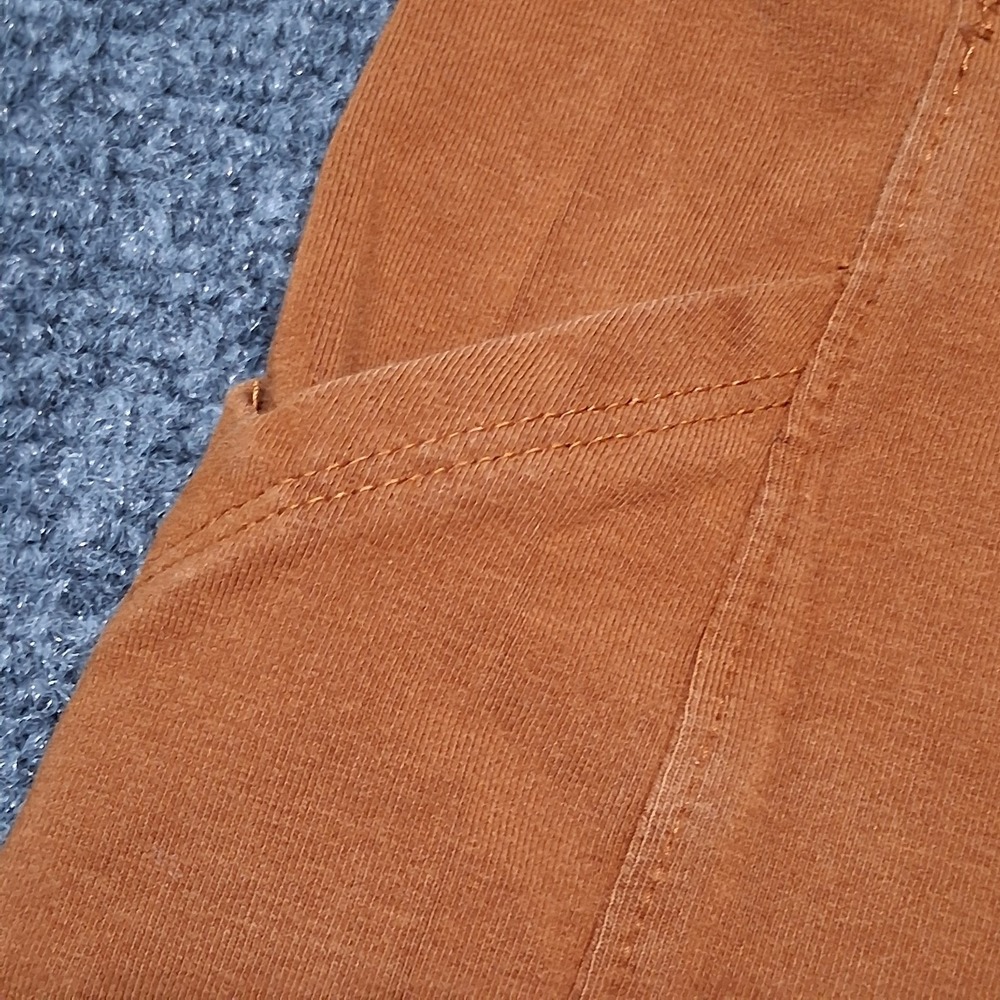 Lou & Grey Women Orange Yoga Athletic Shorts Medium - Picture 7 of 12